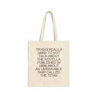 Funny Bookish History Tote Bag - BIG FRENCHIES
