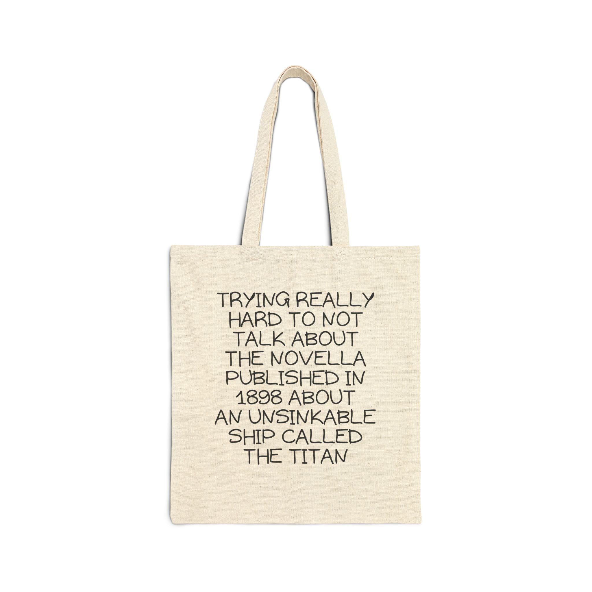 Funny Bookish History Tote Bag - BIG FRENCHIES