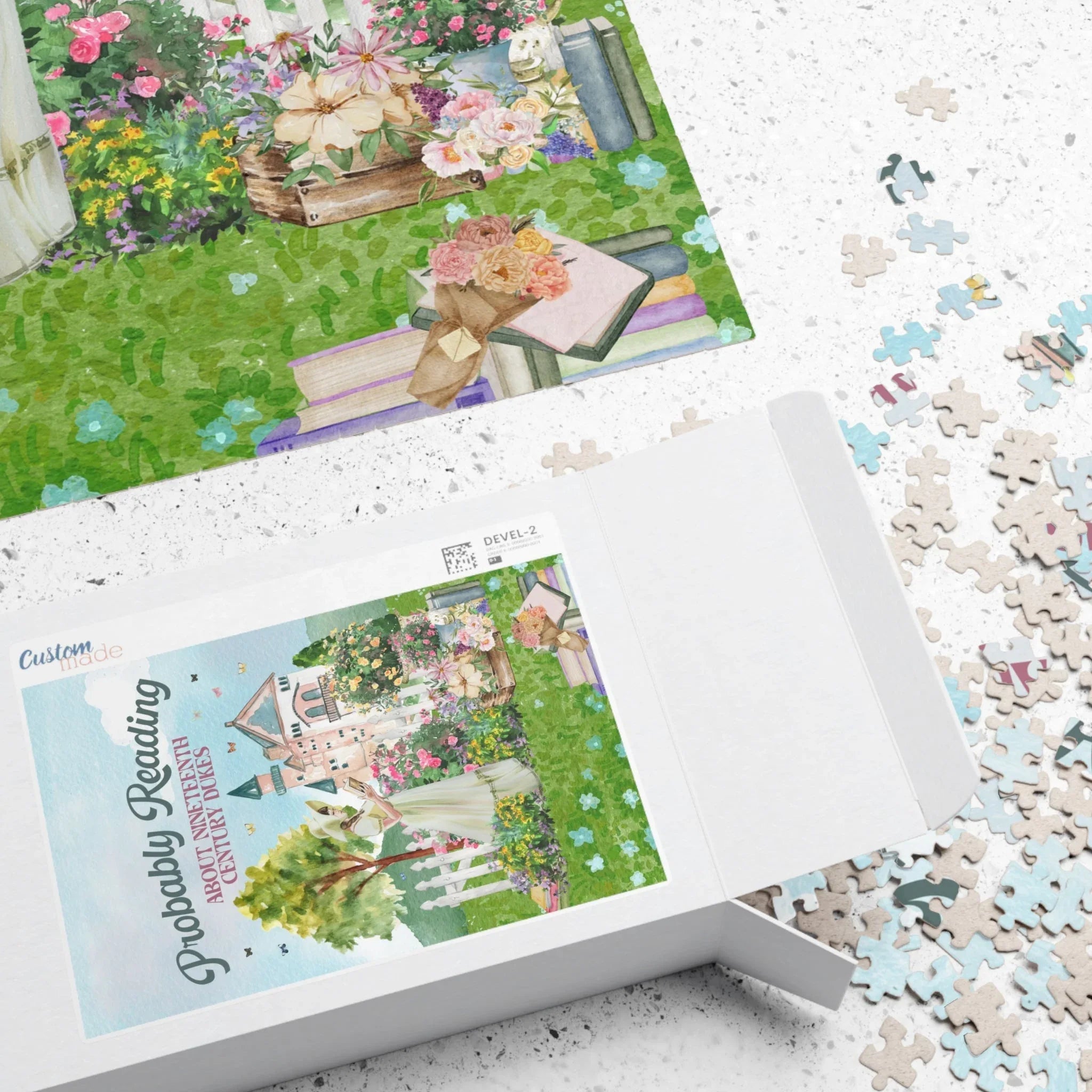 Funny Bookish Puzzle for Romance Reader: Probably Reading About Dukes - BIG FRENCHIES