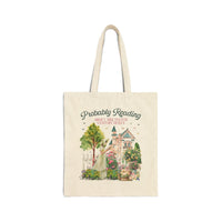 Funny Bookish Tote Bag for Romance Reader: Probably Reading About Dukes - BIG FRENCHIES