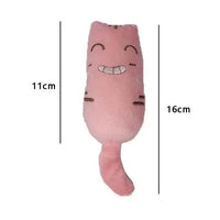 Funny Colorful Teeth Grinding Catnip Toys Cute Kitten Chewing Toy Stuffed Toys For Pets Soft Cat Toys