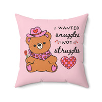 Funny Cowboy Bear Pillow - BIG FRENCHIES