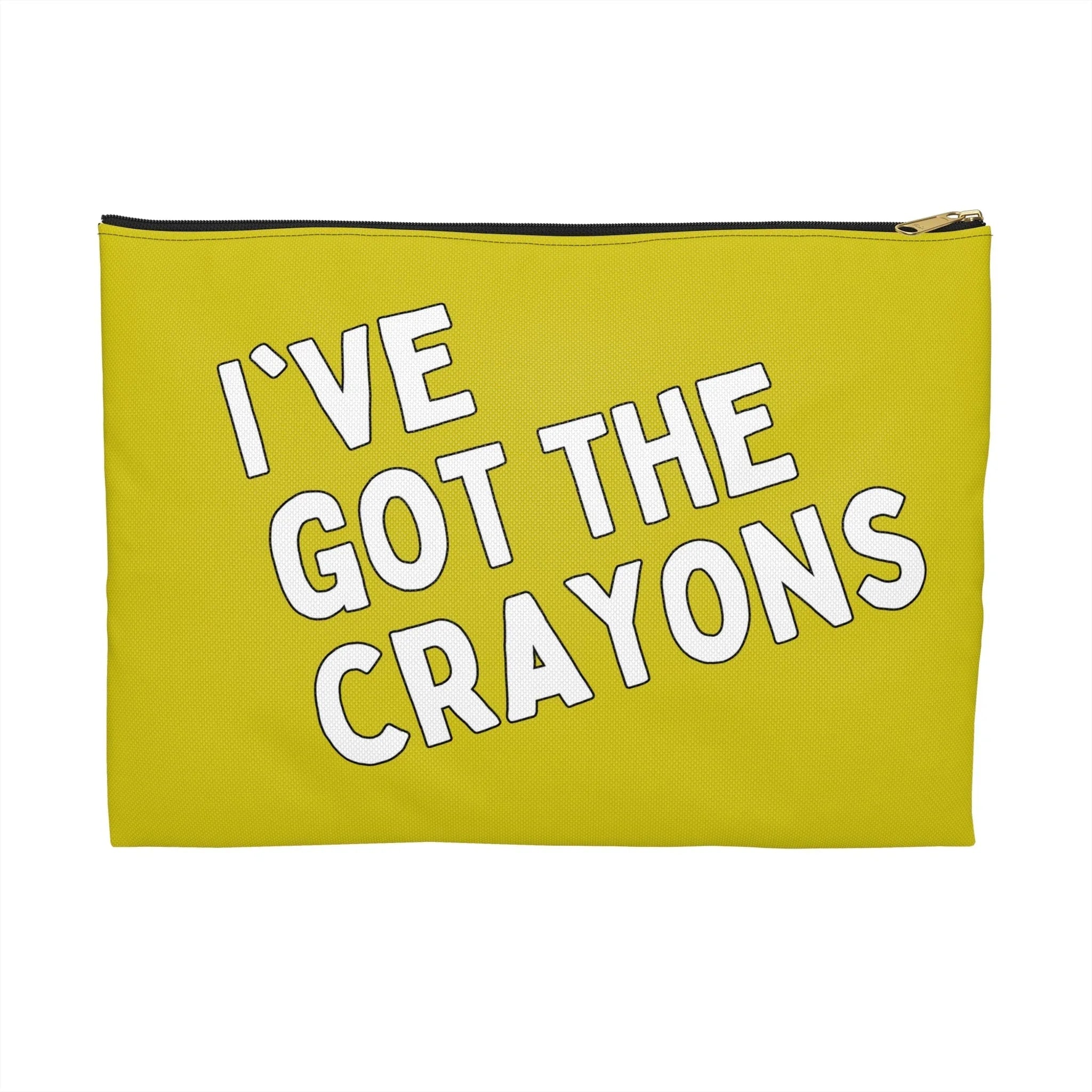 Funny Crayon Organizing Bag with Zipper - BIG FRENCHIES