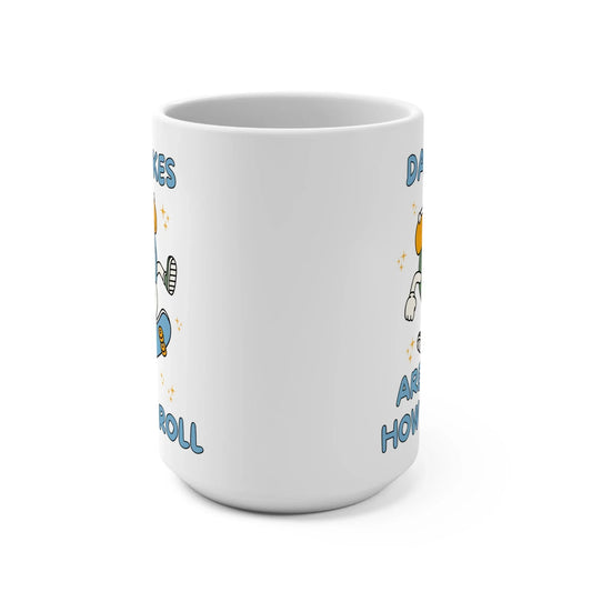 Dad Jokes Eye Roll Coffee Mug - BIG FRENCHIES