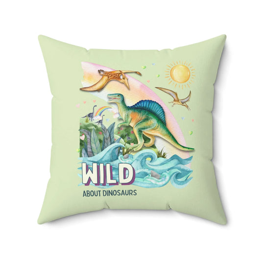Wild About Dinosaurs Pillow - BIG FRENCHIES