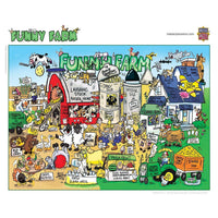 Funny Farm 1000 Piece Jigsaw Puzzle by Masterpieces Puzzles - BIG FRENCHIES