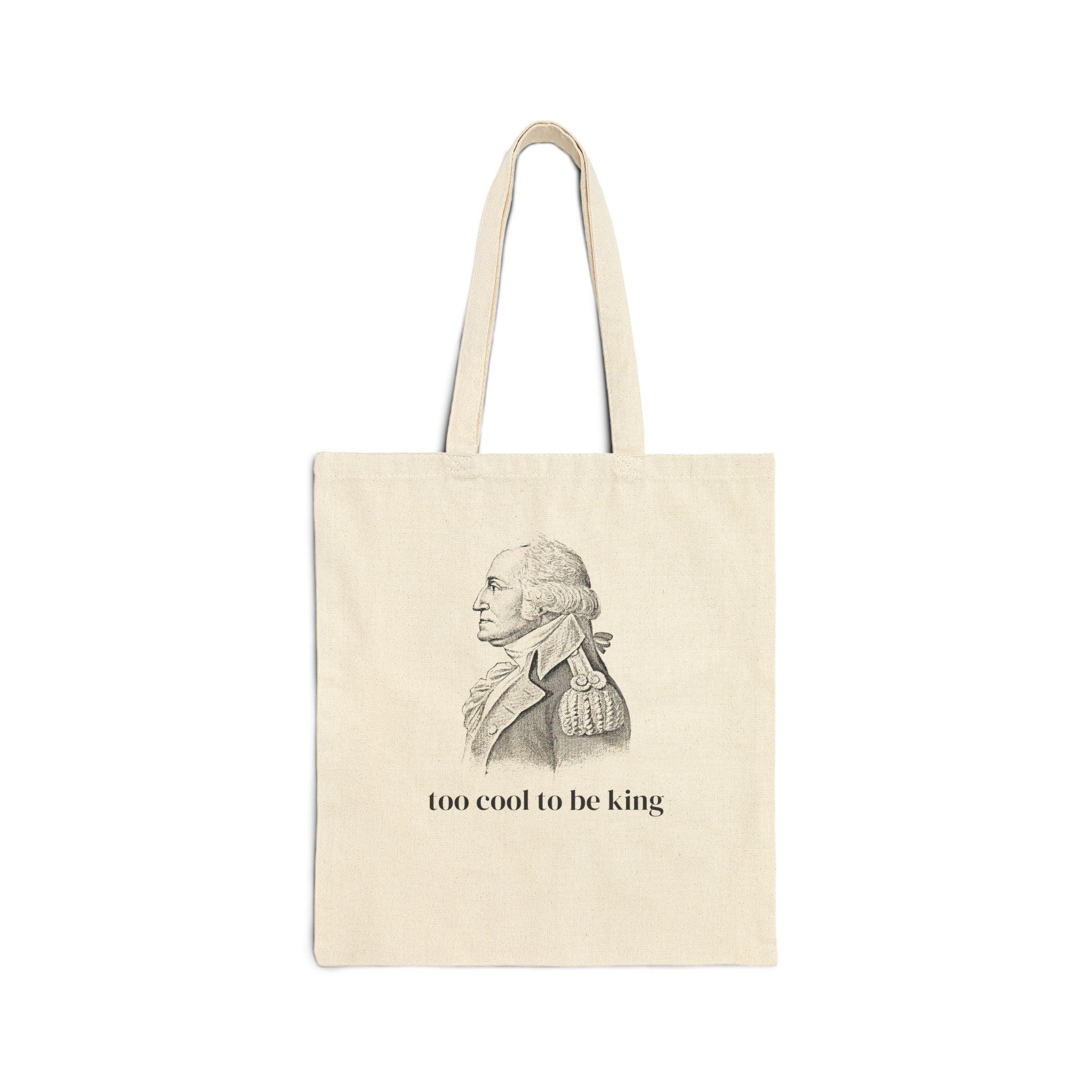 Funny George Washington Tote - BIG FRENCHIES
