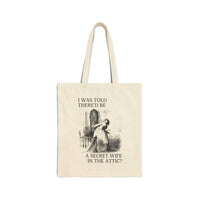Funny Gothic Romance Tote Bag for Spooky Romance Reader Who Loves Jane Eyre - BIG FRENCHIES