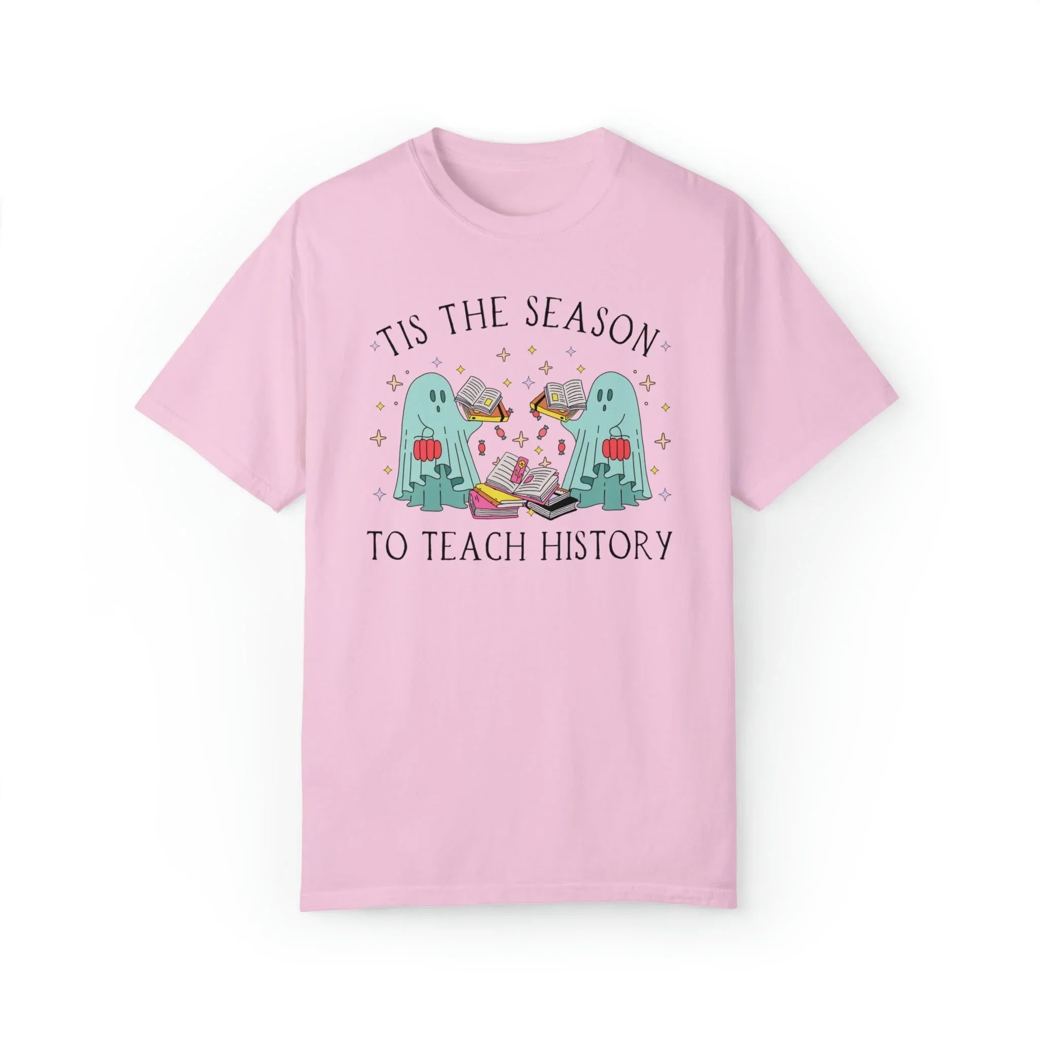 Funny Halloween Tee Shirt for History Teacher: Tis the Season To Teach History - BIG FRENCHIES