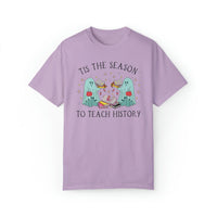 Funny Halloween Tee Shirt for History Teacher: Tis the Season To Teach History - BIG FRENCHIES
