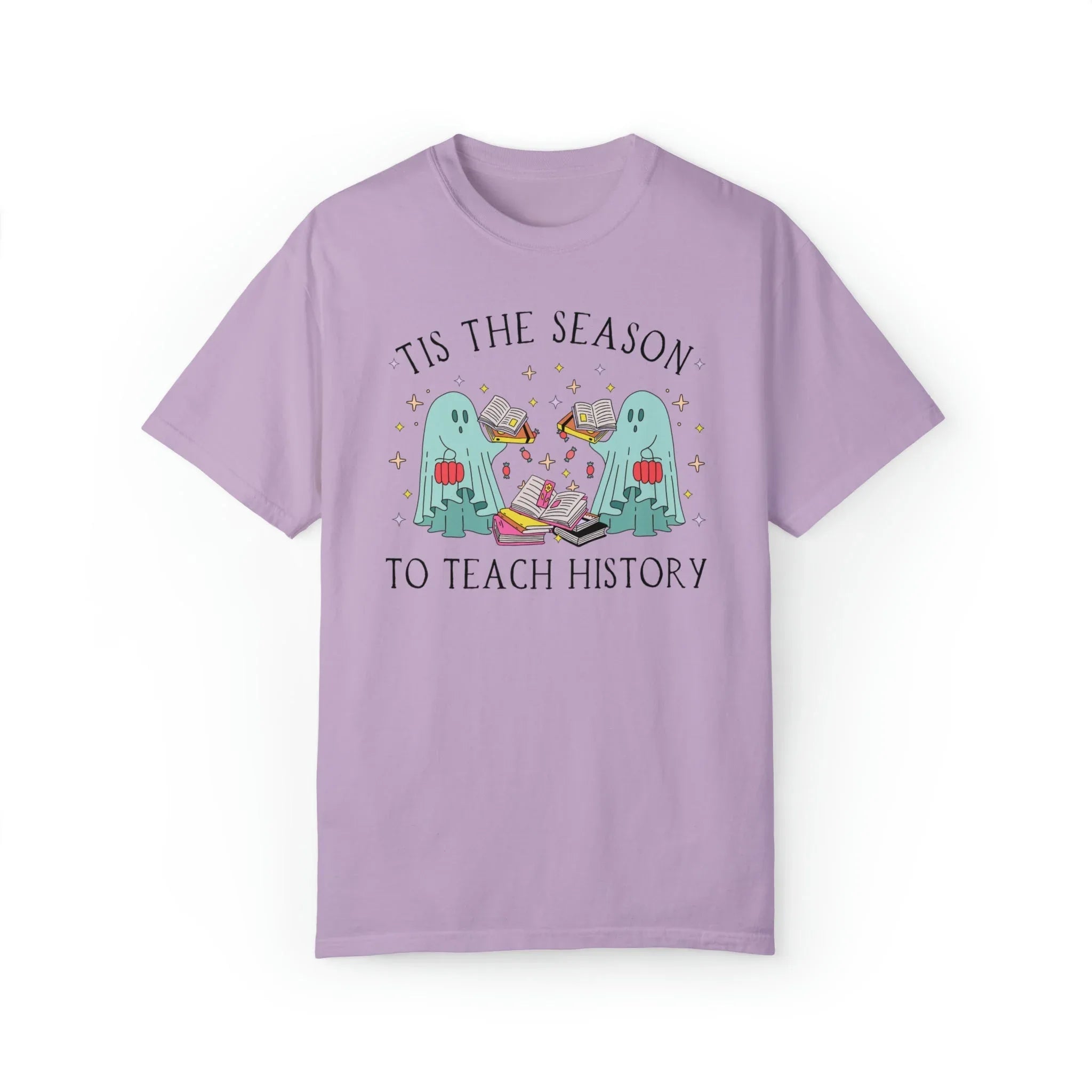 Funny Halloween Tee Shirt for History Teacher: Tis the Season To Teach History - BIG FRENCHIES