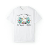 Funny Halloween Tee Shirt for History Teacher: Tis the Season To Teach History - BIG FRENCHIES