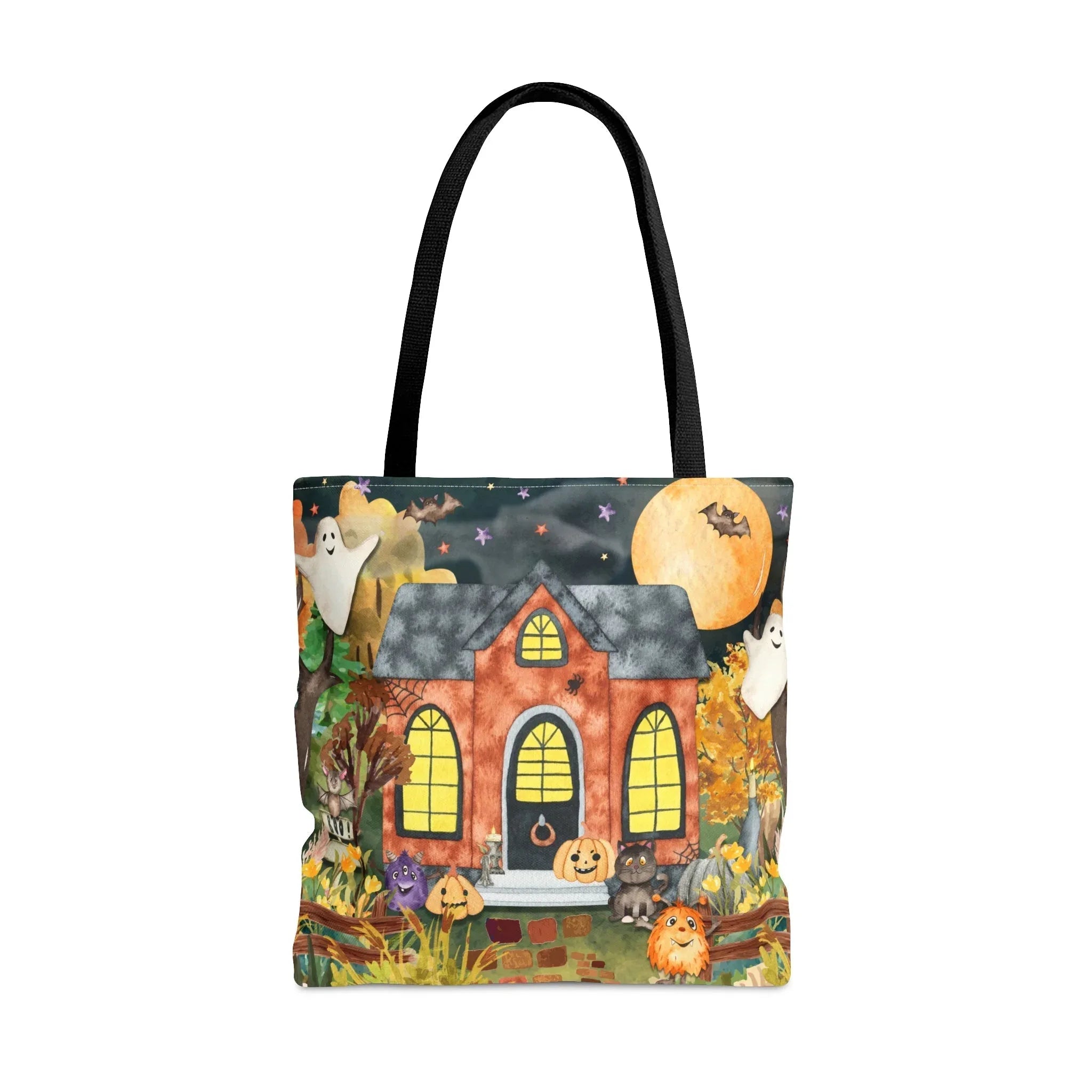 Funny Halloween Tote with Cute Ghosts - BIG FRENCHIES
