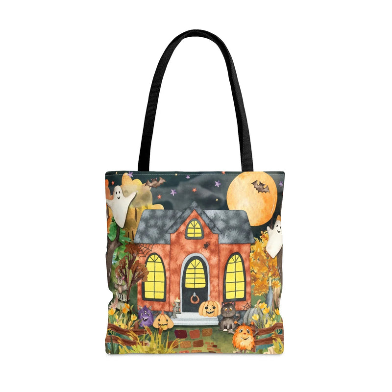 Funny Halloween Tote with Cute Ghosts - BIG FRENCHIES