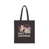 Funny Knit Happens Tote - BIG FRENCHIES
