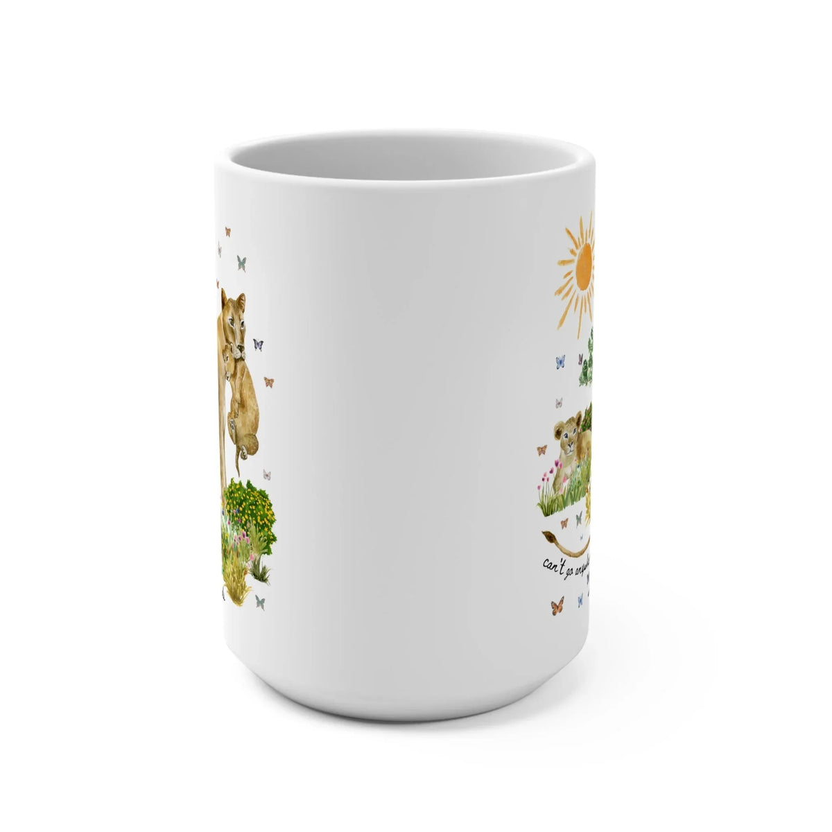Funny Mama Coffee Mug with Lions - BIG FRENCHIES