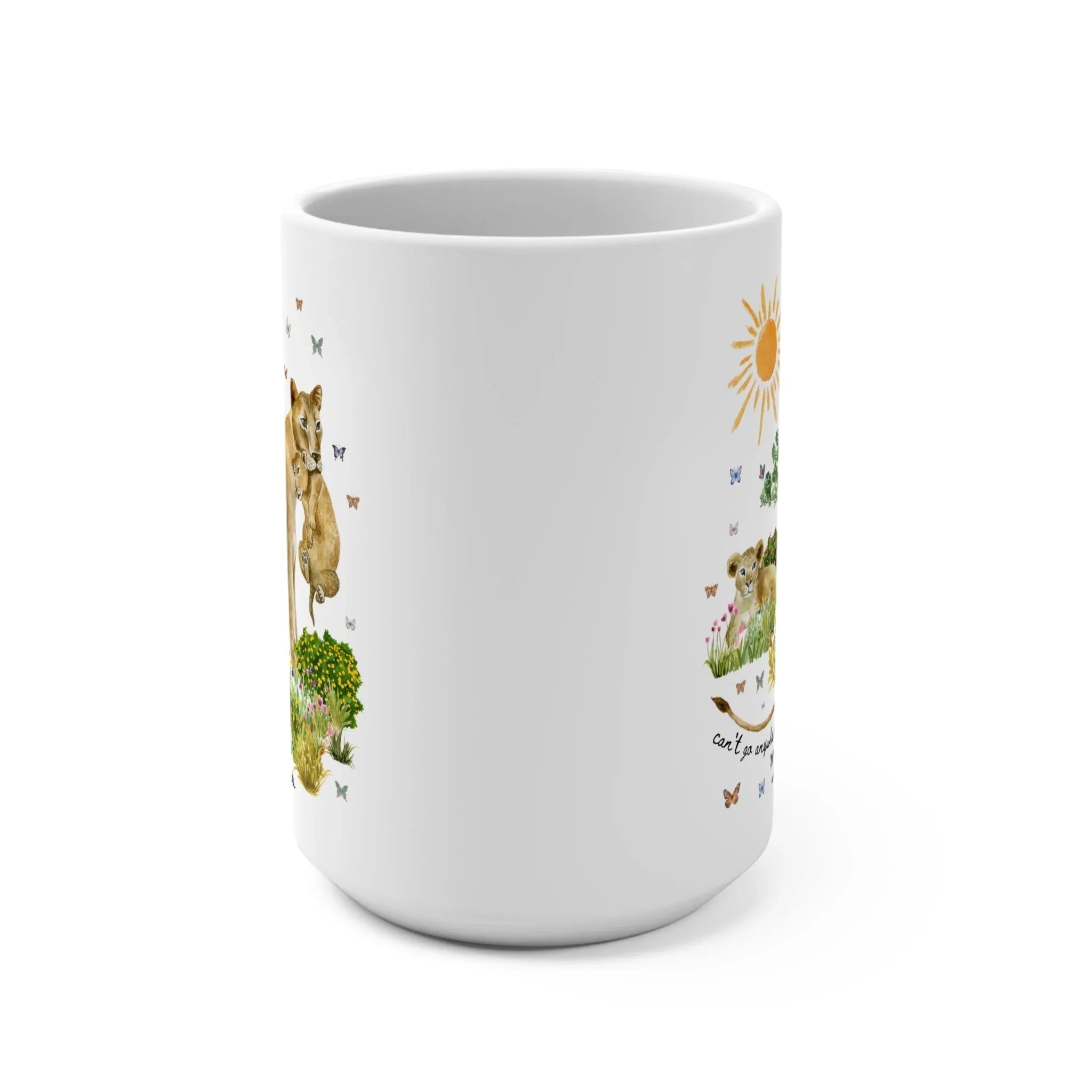 Funny Mama Coffee Mug with Lions - BIG FRENCHIES