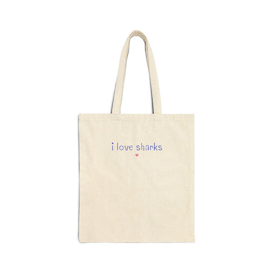 Funny Minimalist Shark Tote Bag - BIG FRENCHIES