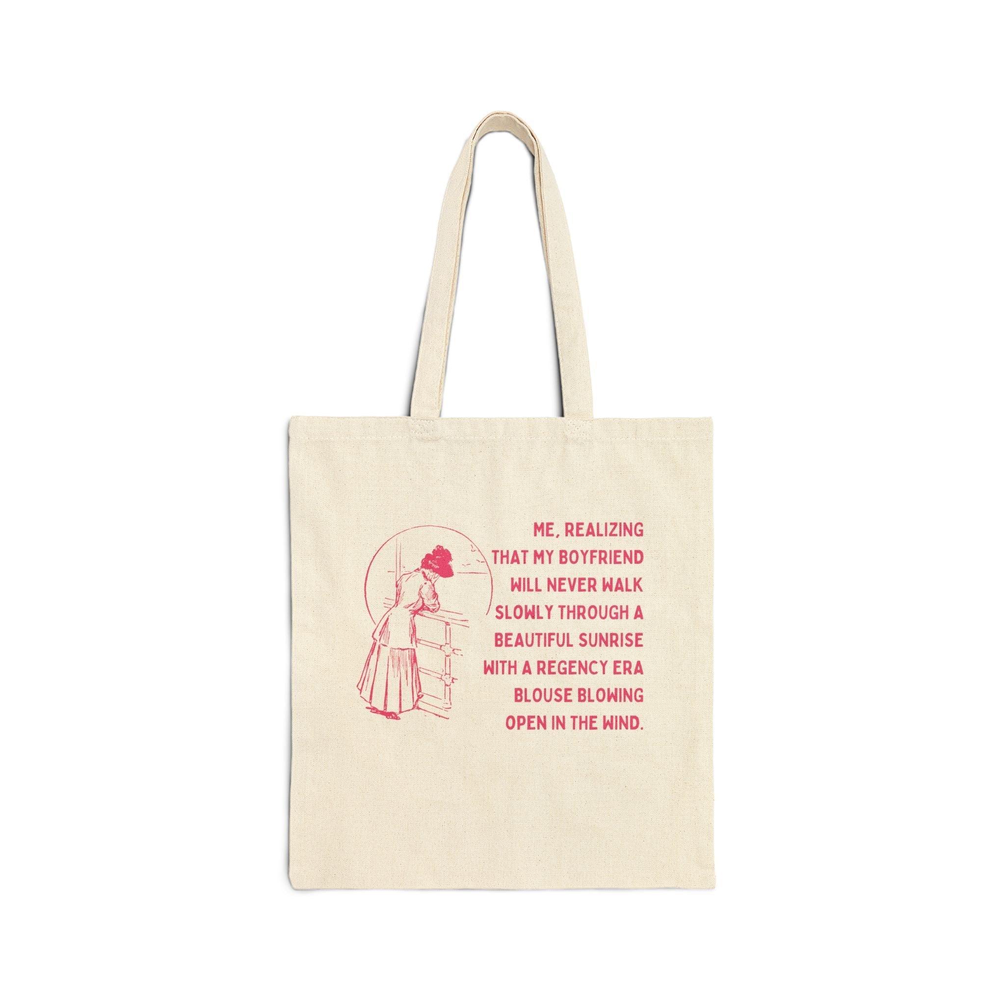Funny Romance Reader Tote Bag for Bookworm - BIG FRENCHIES