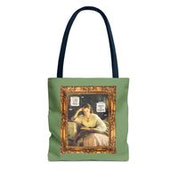 Funny Romantasy Reader Tote Bag for Bookworm Who Loves Dragons - BIG FRENCHIES