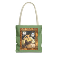 Funny Romantasy Reader Tote Bag for Bookworm Who Loves Dragons - BIG FRENCHIES