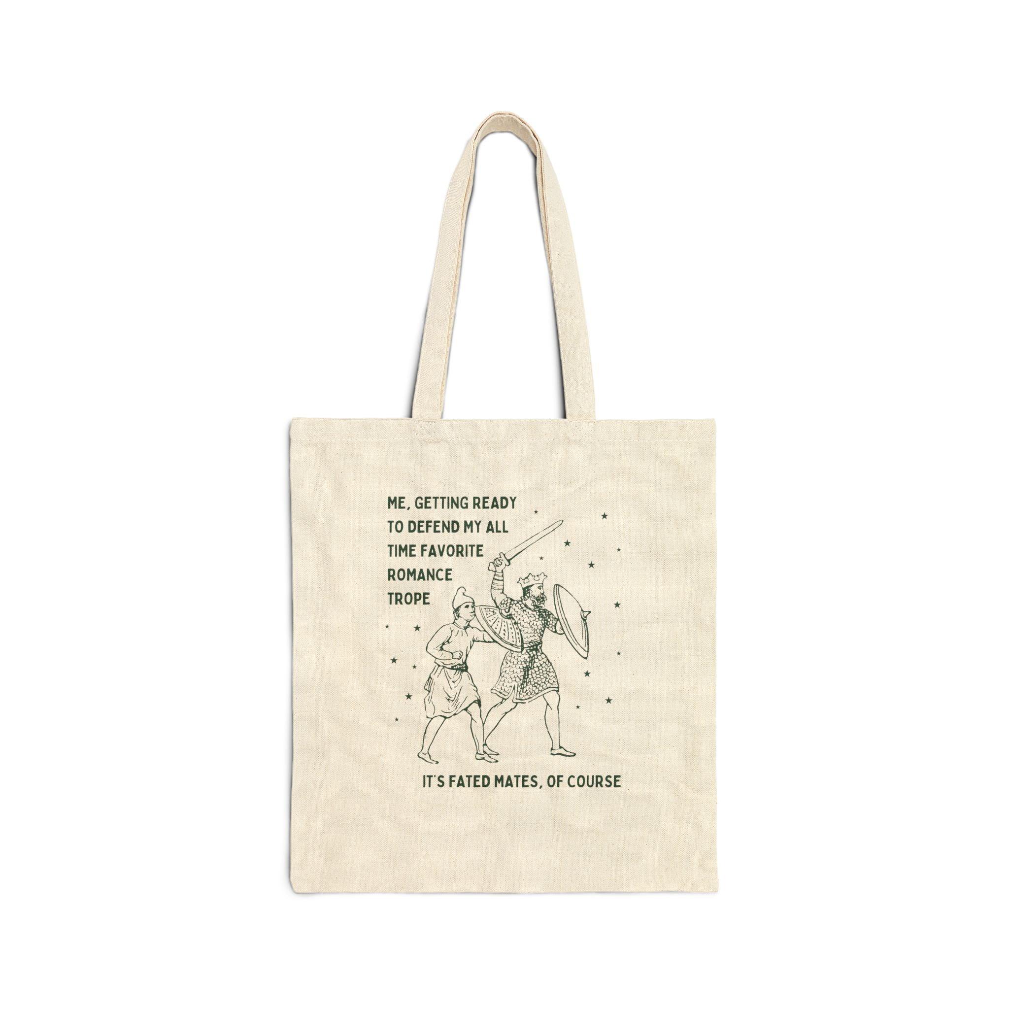 Funny Romantasy Reader Tote Bag - BIG FRENCHIES