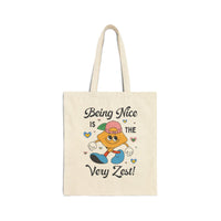 Funny Saying Tote, Adorable Y2K Aesthetic Lemon and Cute Retro Hearts - BIG FRENCHIES