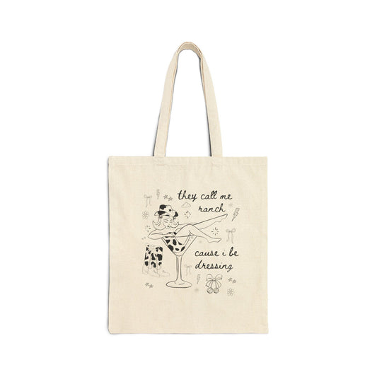 Funny Western Cowgirl Tote - BIG FRENCHIES
