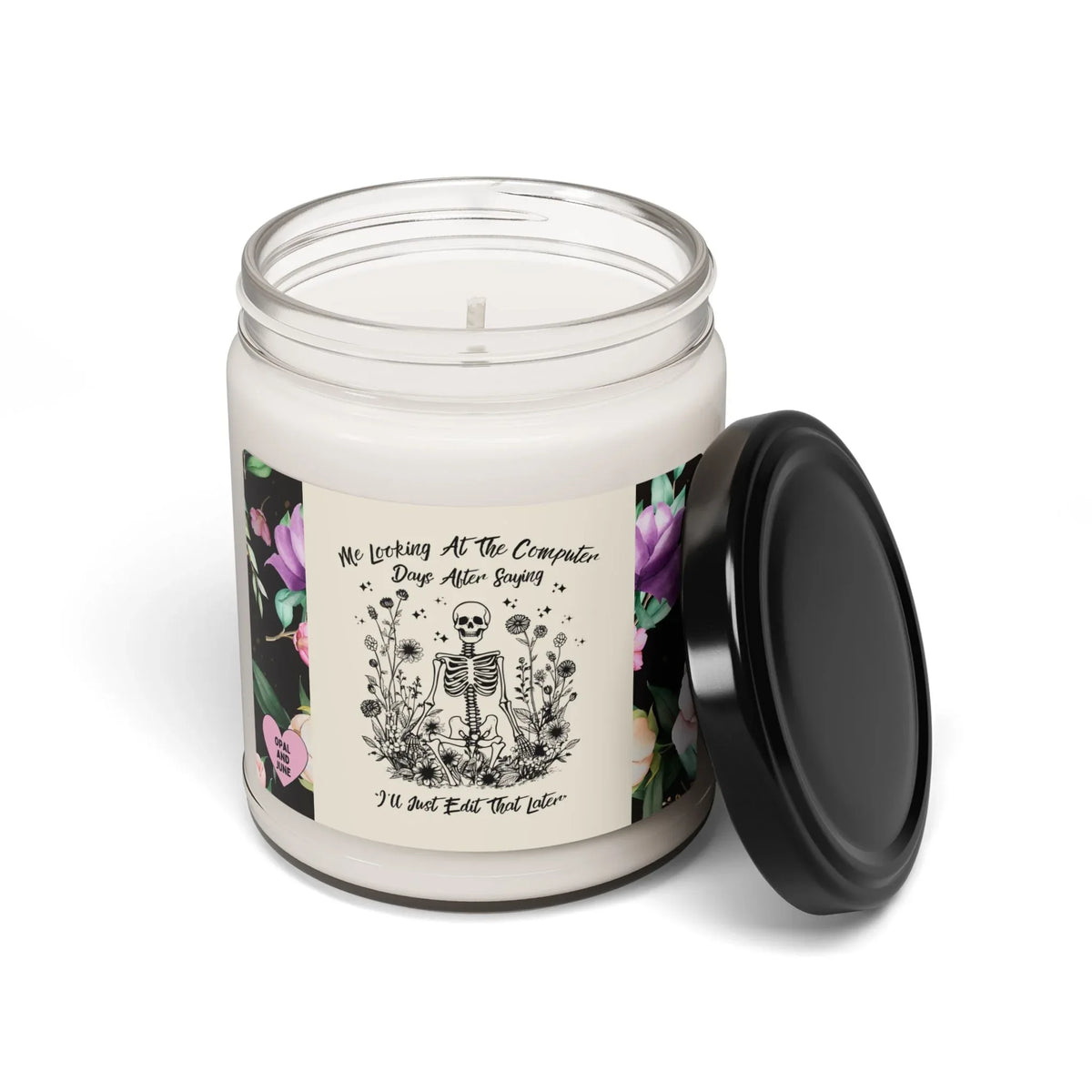 Funny Skeleton Candle for Editor - BIG FRENCHIES
