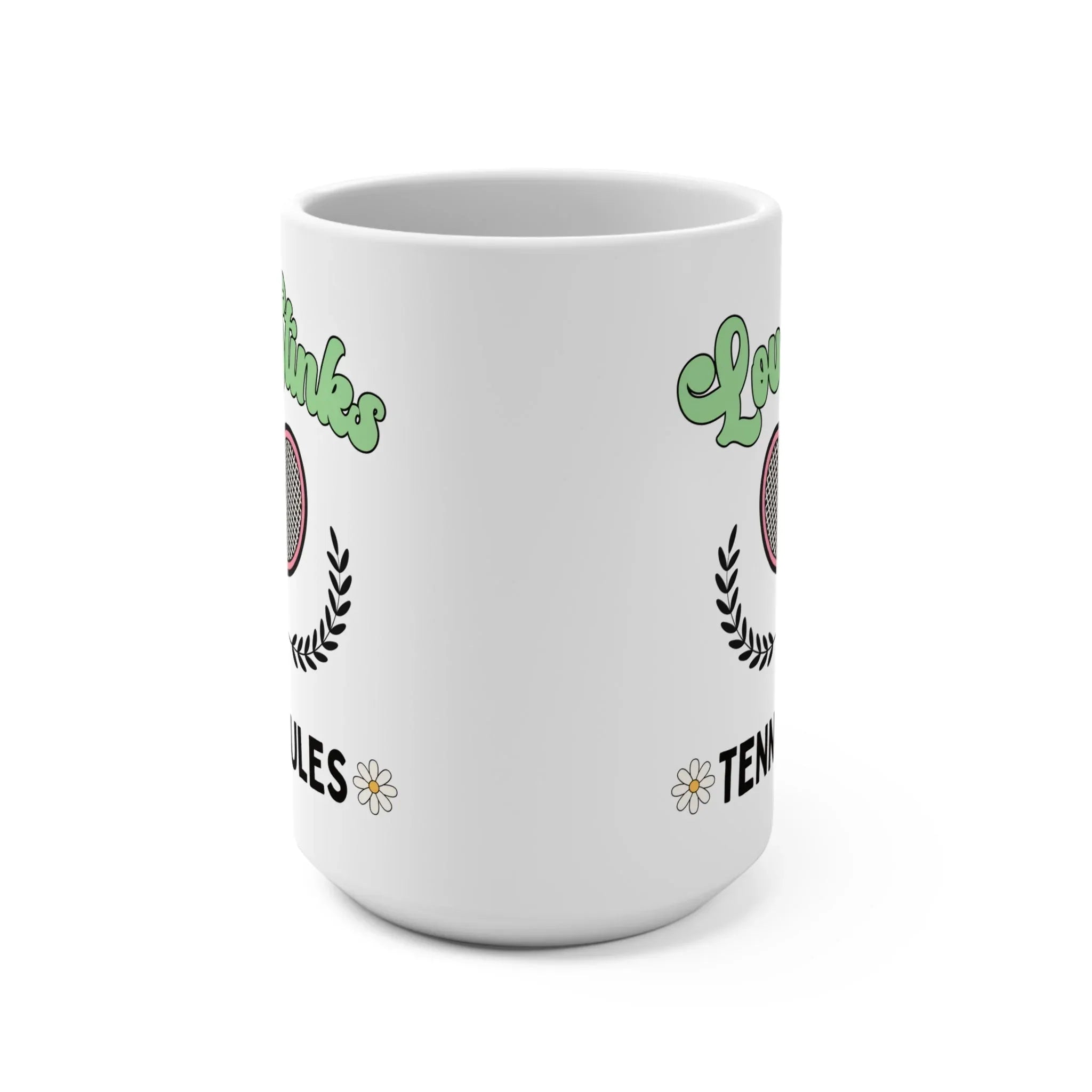 Love Stinks Tennis Rules Mug - BIG FRENCHIES