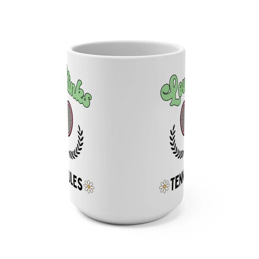 Love Stinks Tennis Rules Mug - BIG FRENCHIES