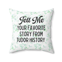Funny Tudor History Pillow