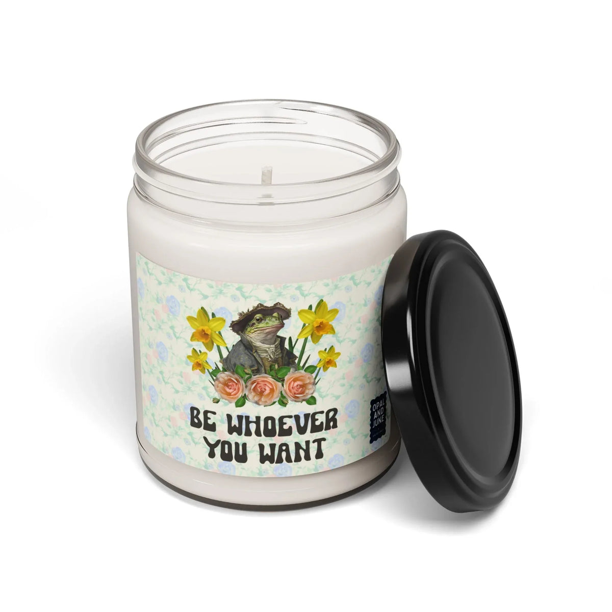 Funny Regency Era Frog Candle - BIG FRENCHIES