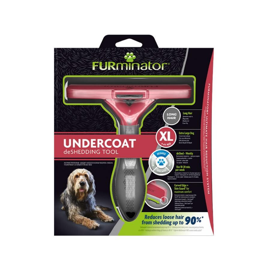 FURminator Giant Dog Long Hair Deshedding Tool XL