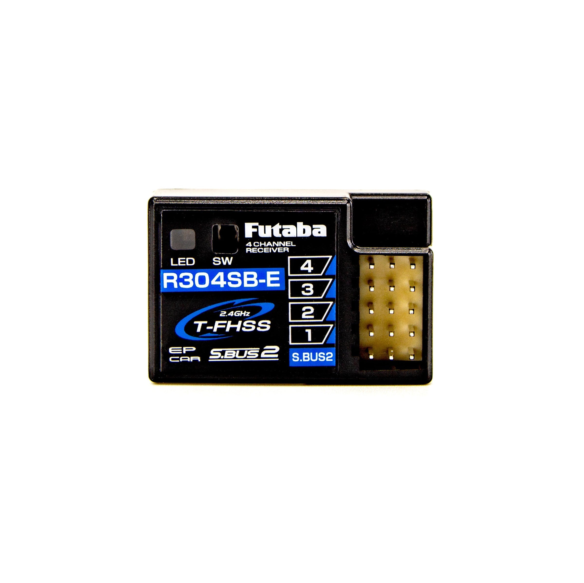 Futaba R304SB-E T-FHSS Telemetry System 4-Channel 2.4GHz Micro Receiver for Electric Only