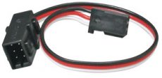 Futaba 6 Heavy Duty Dual Servo Extension Cord Y-Harness w/ J Connector