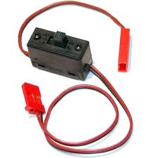 Futaba SWH12 Standard Switch Harness w/ J & BEC Connector