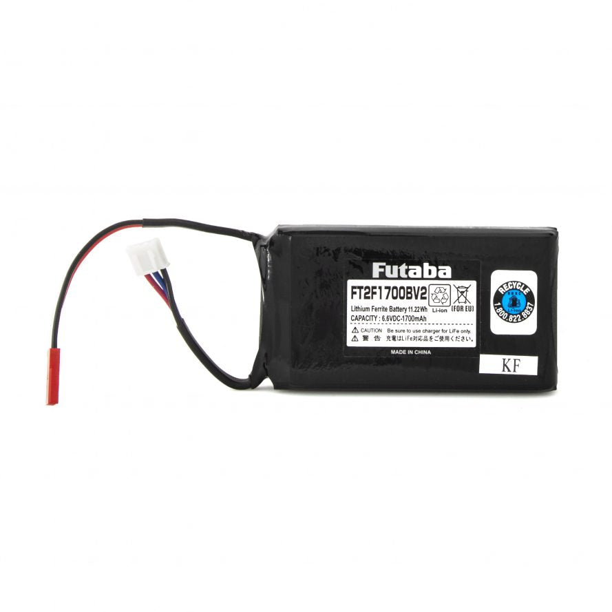 Futaba 1700mAh LiFe Transmitter Battery 6.6V (2-Cell)