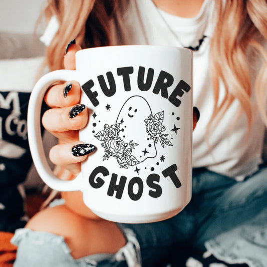Future Ghost Ceramic Mug 15oz - BIG FRENCHIES