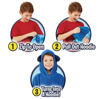 Children's Wearable Blanket Hoodie - BIG FRENCHIES