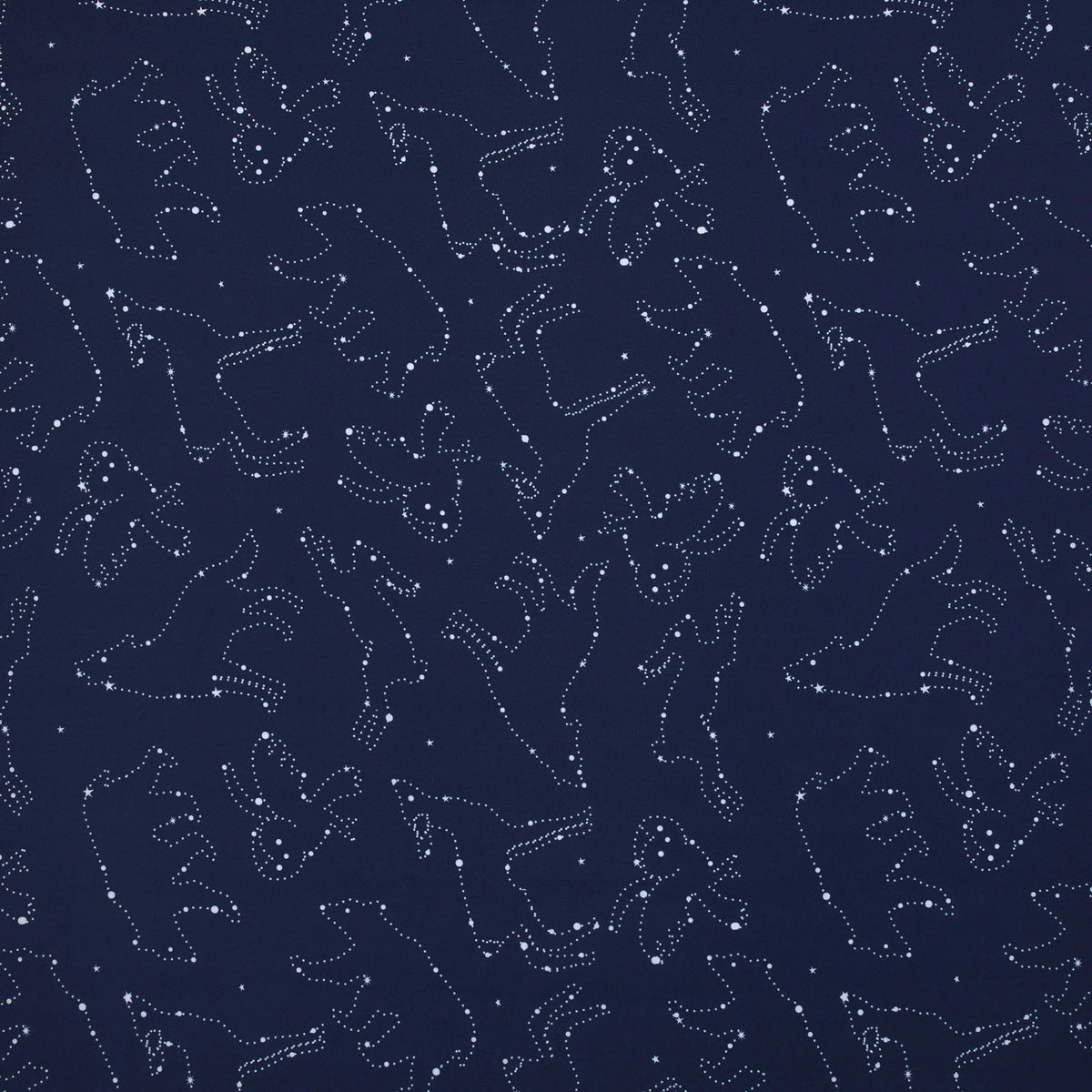 NoJo Super Soft Navy and White Cosmic Constellations Nursery Mini Crib Fitted Sheet - BIG FRENCHIES