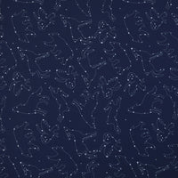 NoJo Super Soft Navy and White Cosmic Constellations Nursery Mini Crib Fitted Sheet - BIG FRENCHIES
