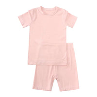 2023 Bamboo Fiber Toddler Kids Pajamas Set - # BOAA11710008