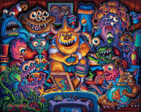 Gaming Monsters 300 Piece Jigsaw Puzzle by Dowdle - BIG FRENCHIES