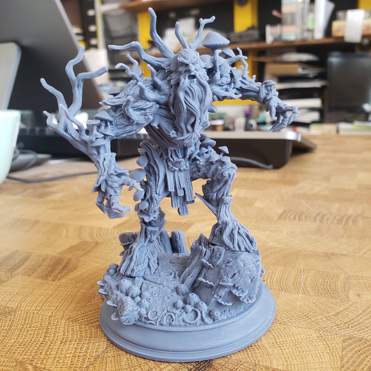 Garamundis, Corrupted Treant Elder-3D Printed Miniatures-BIG FRENCHIES-All Systems Go Games