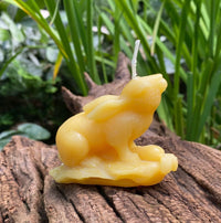Garden Rabbit Beeswax Candle - BIG FRENCHIES