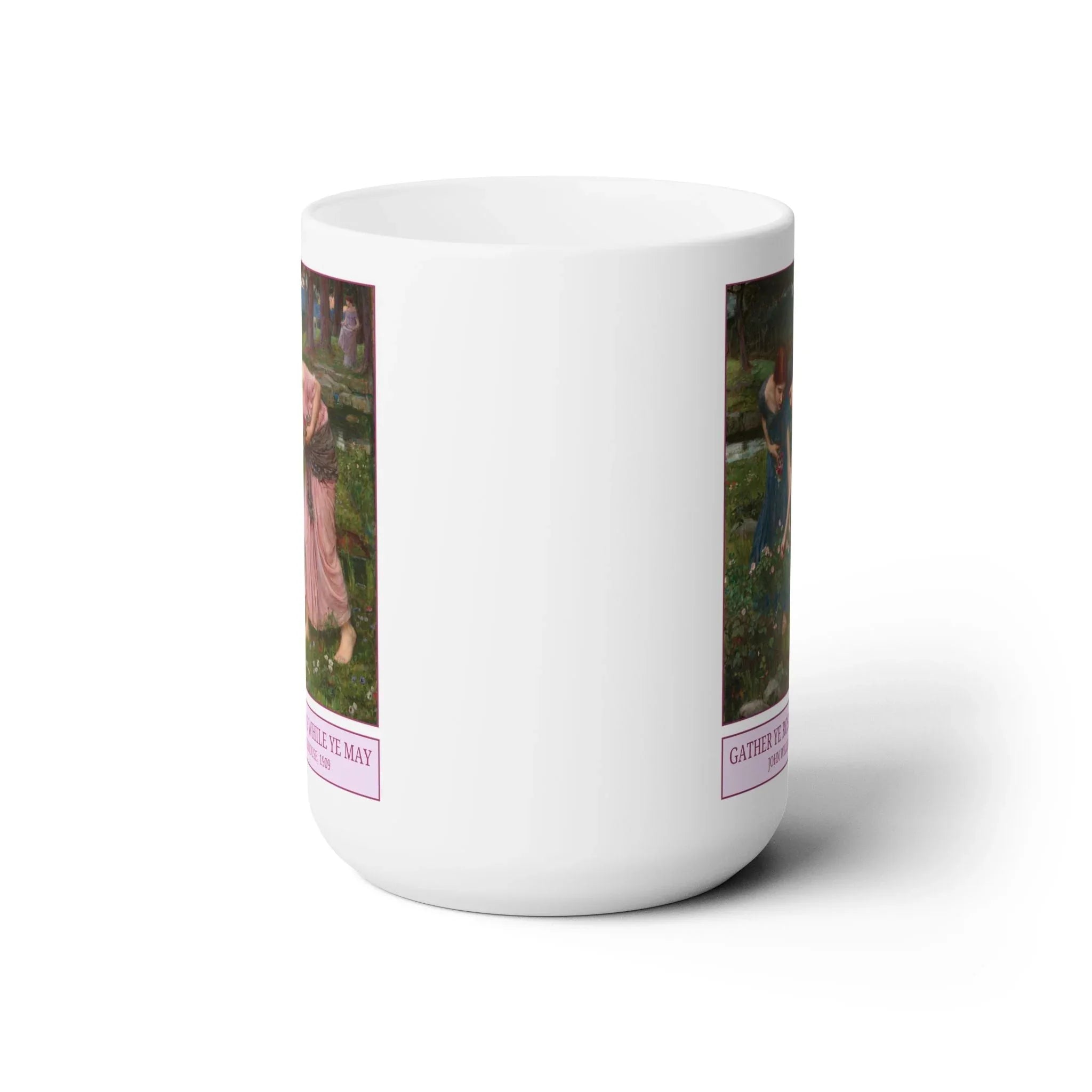 Gather Ye Rosebuds While Ye May by John William Waterhouse Mug - BIG FRENCHIES