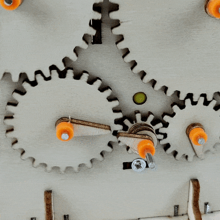 Gear Train DIY Kit, Educational STEM Toy - BIG FRENCHIES
