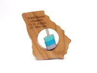 Georgia State Wooden Baby Rattle™ - BIG FRENCHIES