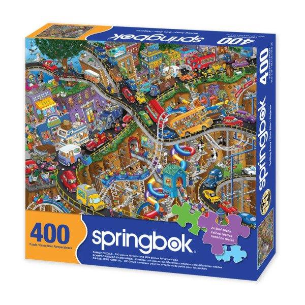 Getting Away 400 Piece Jigsaw Puzzle by Springbok Puzzles - BIG FRENCHIES